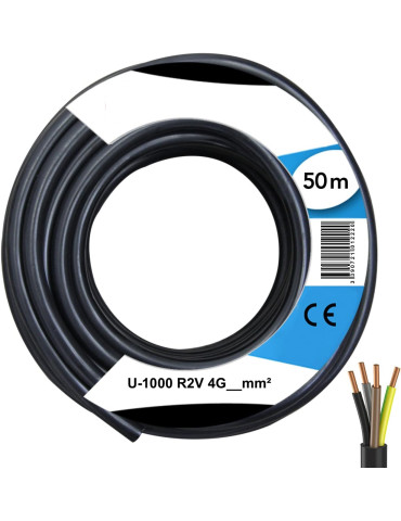 CÂBLE AC RIGIDE RO2V 3G/4G/5G 50ml