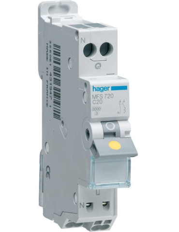 DISJONCTEUR HAGER BI COURBE C 20A