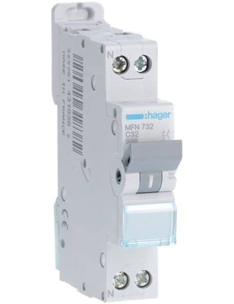 DISJONCTEUR HAGER BI COURBE C 32A