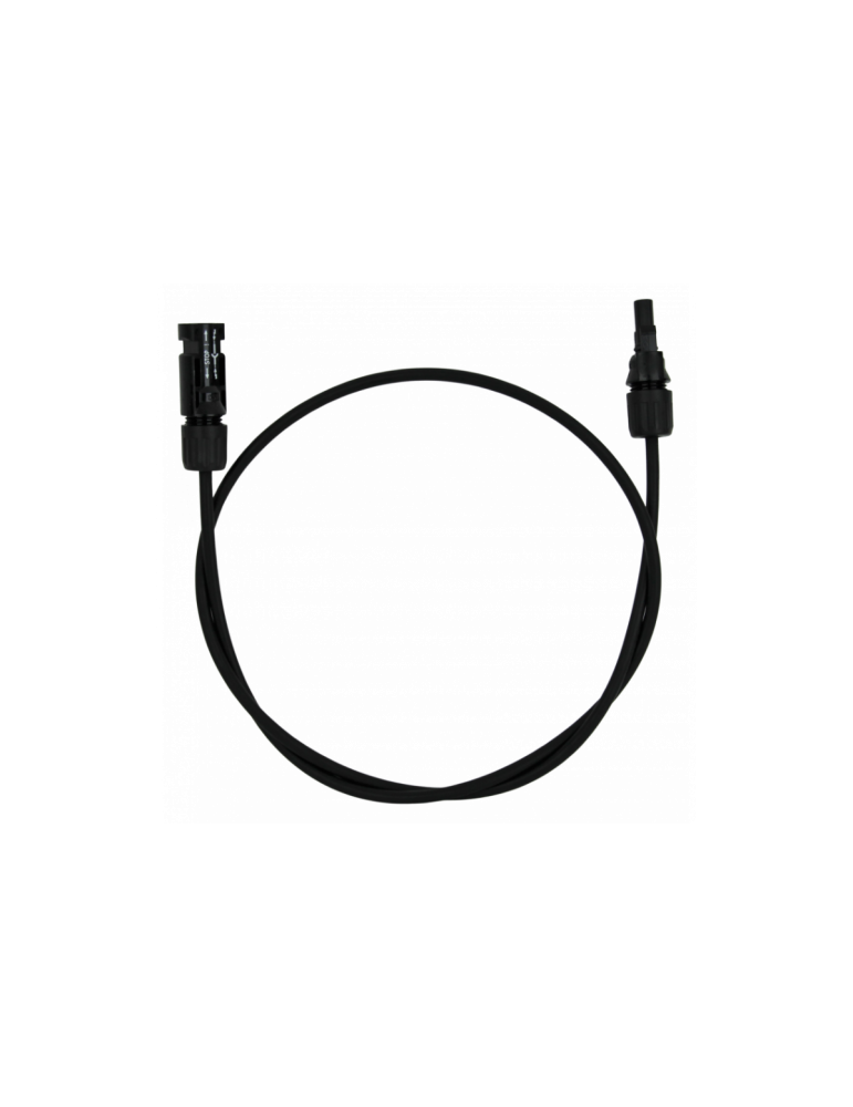 RALLONGE MC4 MÂLE/FEMELLE 4mm² 2ml 1000V