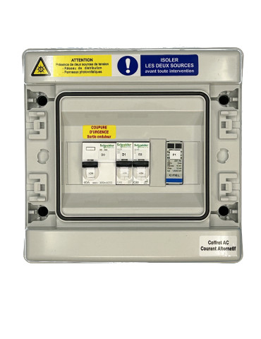COFFRET AC 40A MONOPHASÉ
