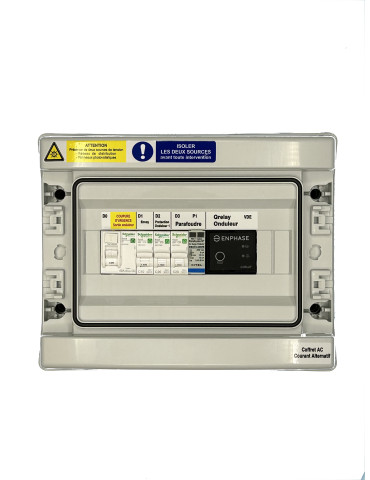 COFFRET AC MONOPHASÉ 1 QRELAY