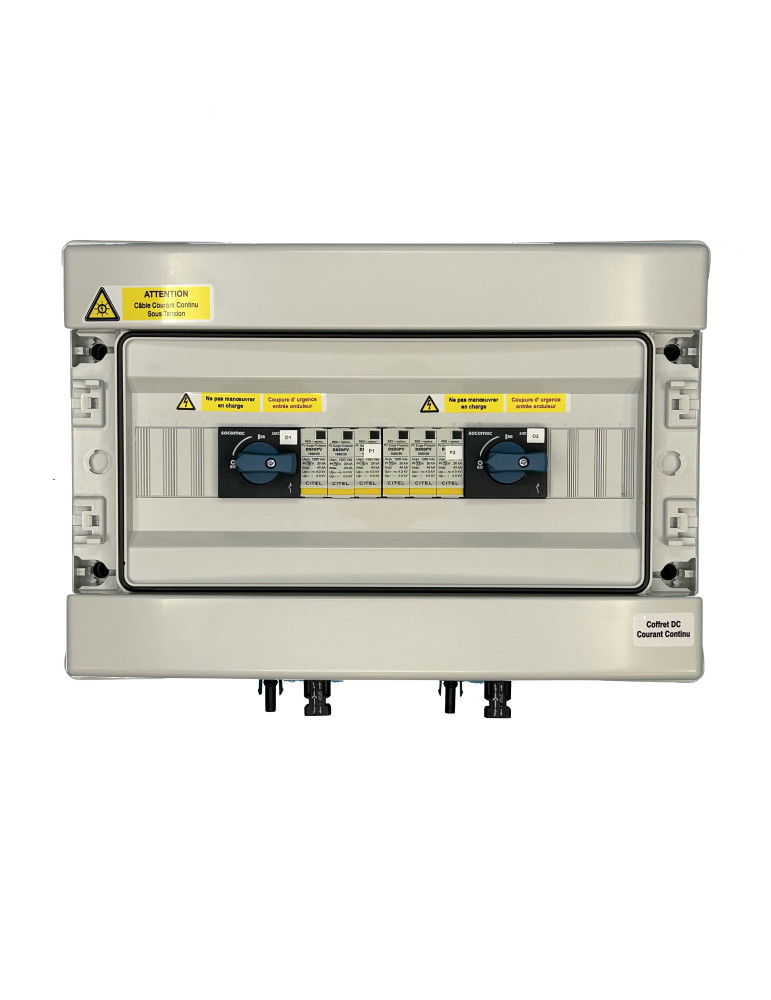 COFFRET DC 1000V 2X25A 2TRACKEURS - 1STRING