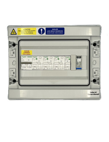 COFFRET AC 3X20A MONOPHASE