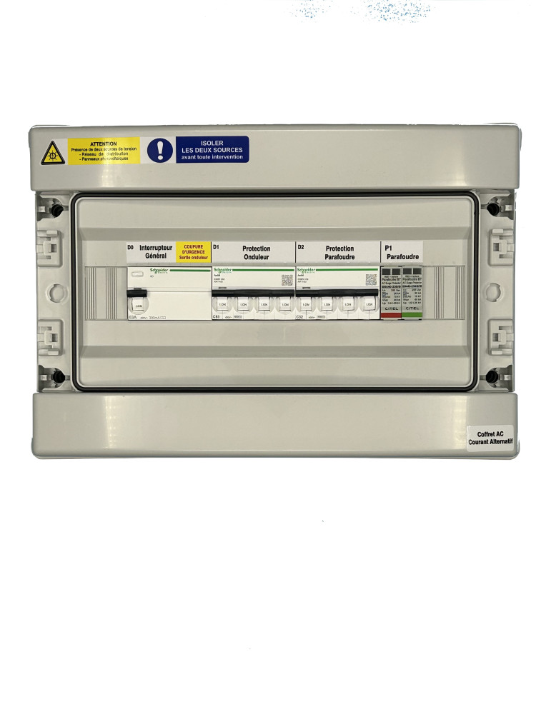 COFFRET AC 63A TRIPHASÉ