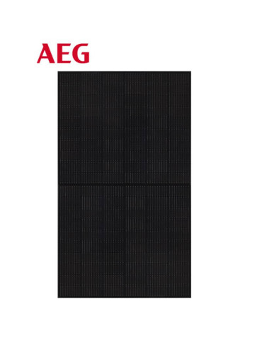 MODULE AEG BI-VERRE BI-FACIAL FULL BLACK 500WC