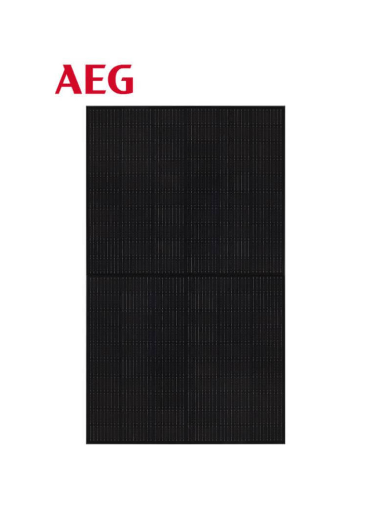 MODULE AEG BI-VERRE BI-FACIAL FULL BLACK 500WC