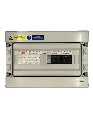 COFFRET AC MONOPHASÉ 2 QRELAY