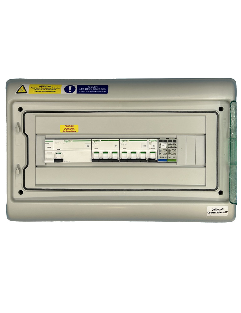 COFFRET AC 40A TRIPHASÉ MX