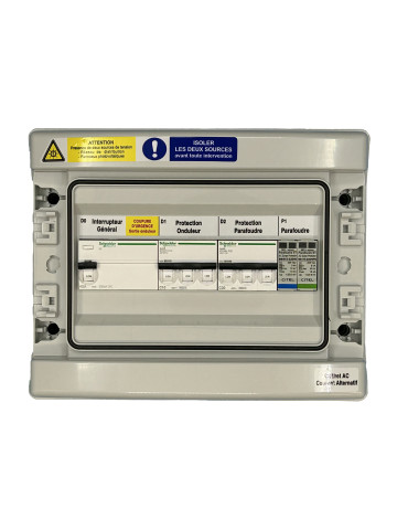 COFFRET AC 10A TRIPHASÉ