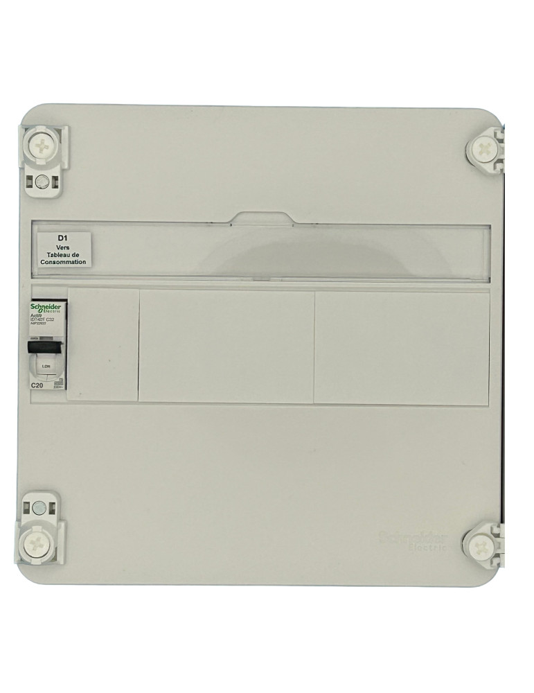 COFFRET RACCORDEMENT 15A MONOPHASÉ