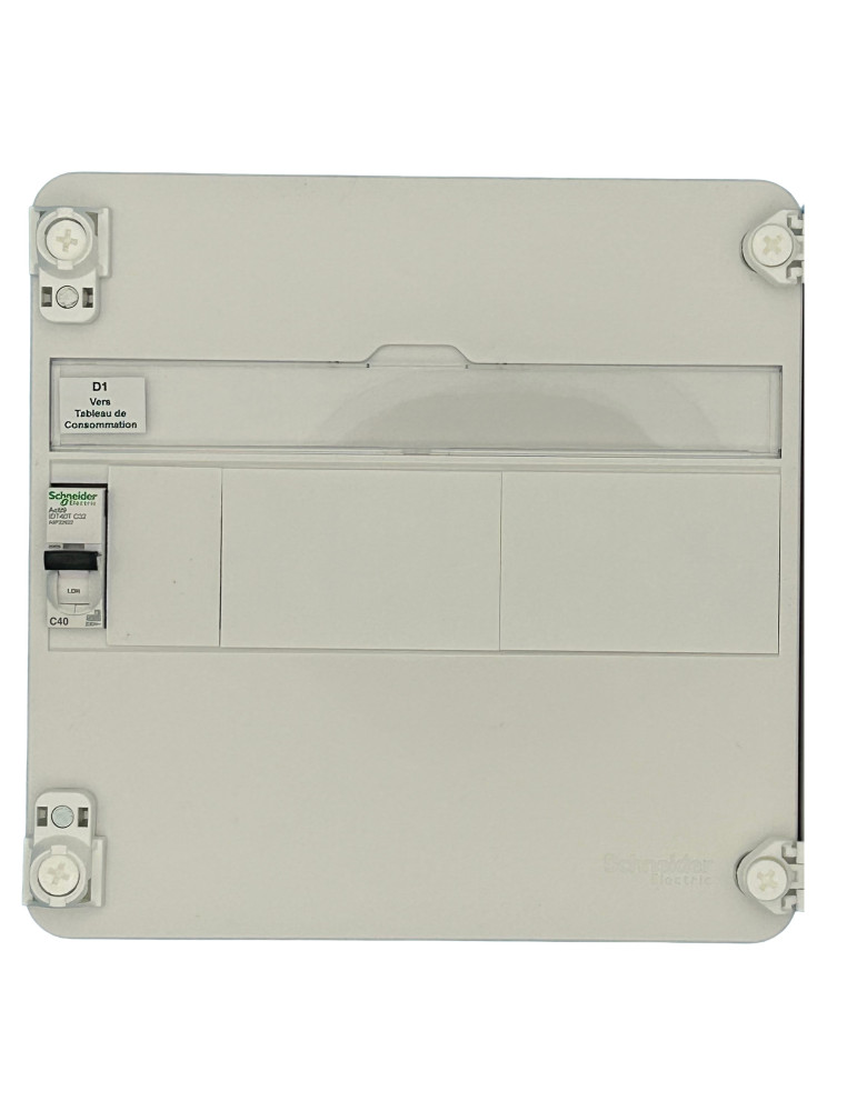 COFFRET RACCORDEMENT 40A MONOPHASÉ