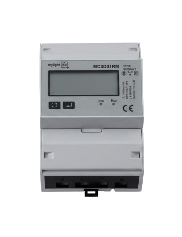 COMPTEUR TRAVERSANT TRIPHASÉ MYLIGHT MC3D01RM