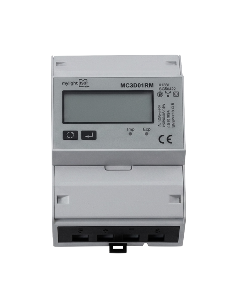 COMPTEUR TRAVERSANT TRIPHASÉ MYLIGHT MC3D01RM