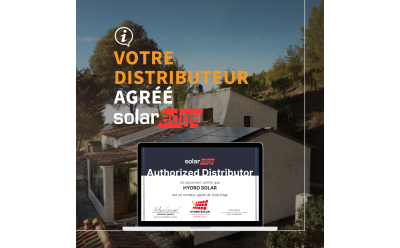 Hydro-Solar, désormais Distributeur agréé SolarEdge Technologies, un partenariat stratégique pour l'avenir du solaire !