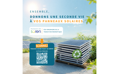 Partenariat SOREN : Donnez une seconde vie à vos panneaux solaires 